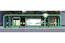 安徽蕪湖4年老客戶定制智能候車亭發(fā)貨案例