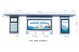 上海嘉定區(qū)不銹鋼智能公交候車亭發(fā)貨案例